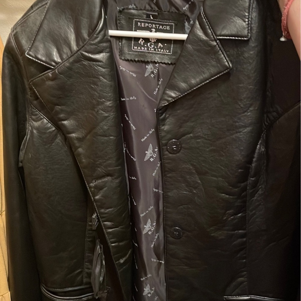 Leather jacket